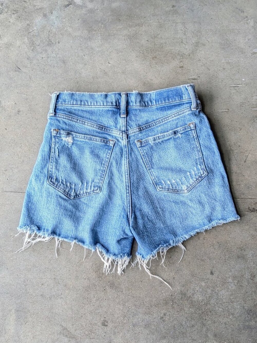 Abercrombie & Fitch Curve Love The 4" Mom Short High Rise size 27/4 - Picture 7 of 7